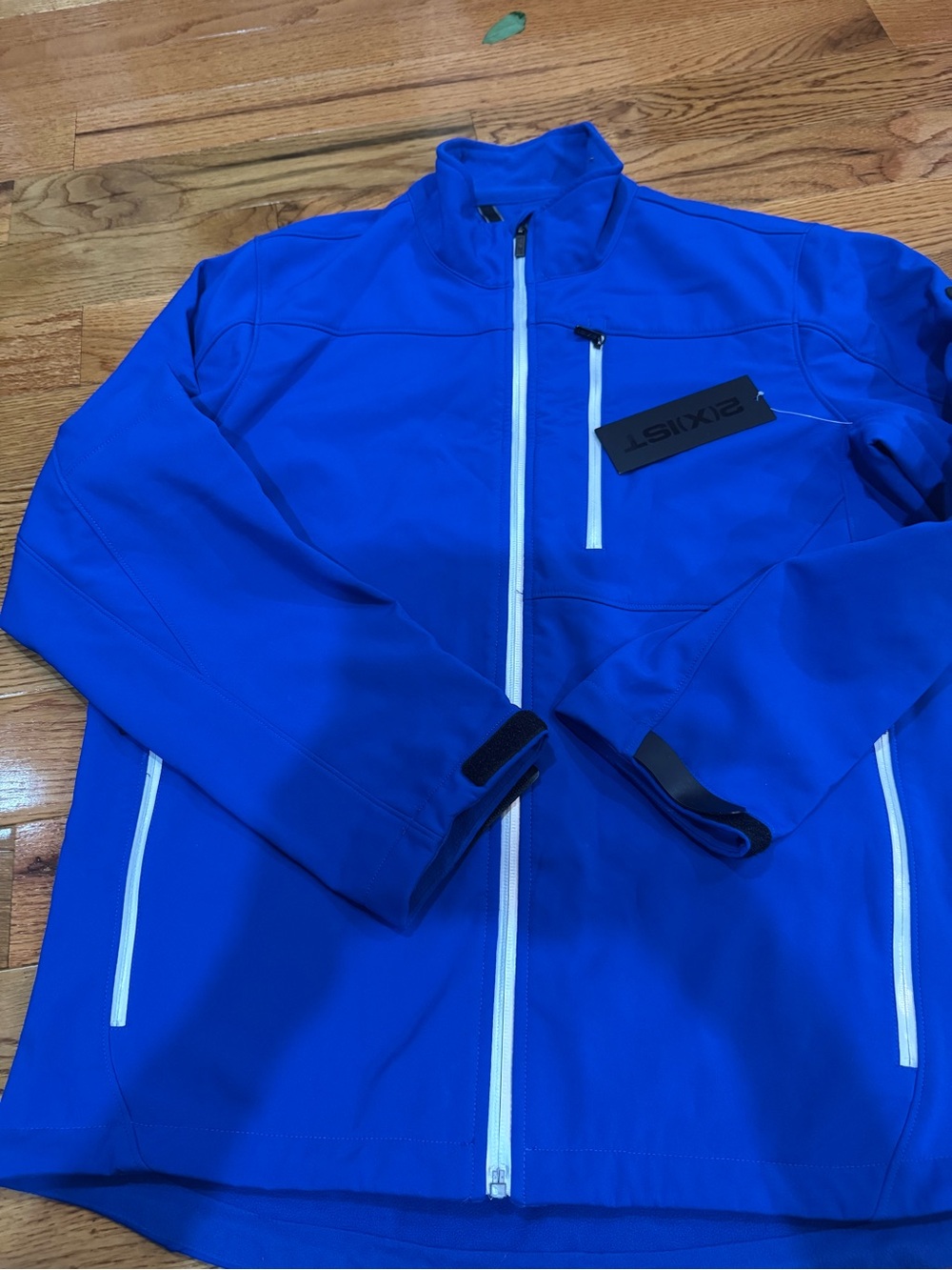 royal blue 2(X)IST men's full-zip jacket Size M